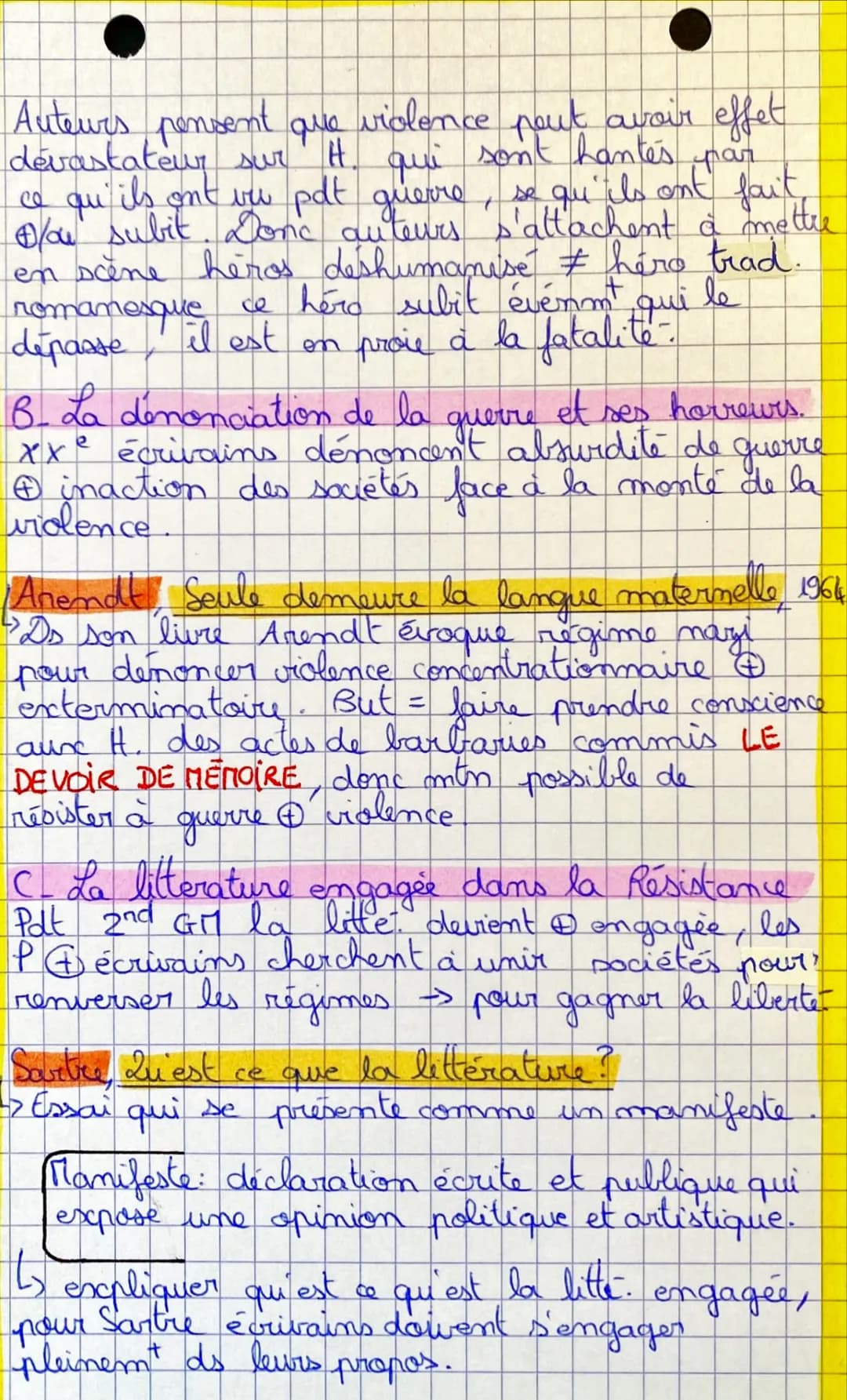 # Histoire et Violence
HLP
(philo
Le xx ime siecle > marquée par trolince
de guerre
radicalement change fa manière de
percevoir le monde,