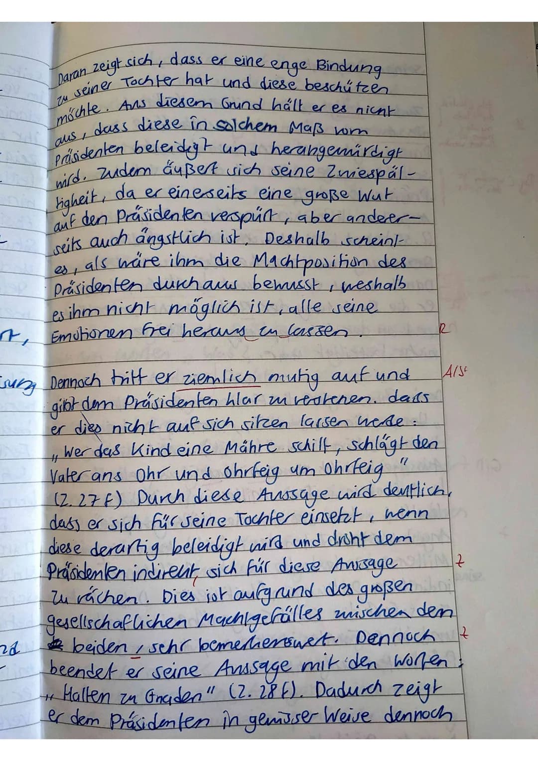 Klassenarbeit 2:
Das bürgerliche Trauerspiel, Kabale und Liebe" von
Friedrich Schiller, welches 1784 zum Enten Mal
aufgeführt wurde, themat