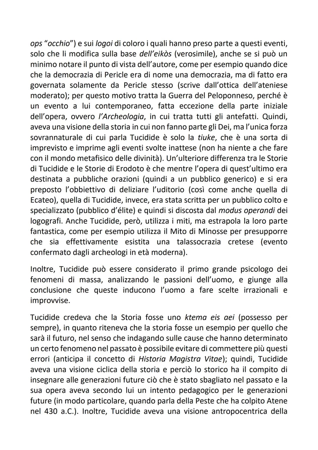 # TUCIDIDE
Tucidide è il rappresentante più illustre del genere storiografico greco, in
quanto fu il primo a scrivere la storia in un modo