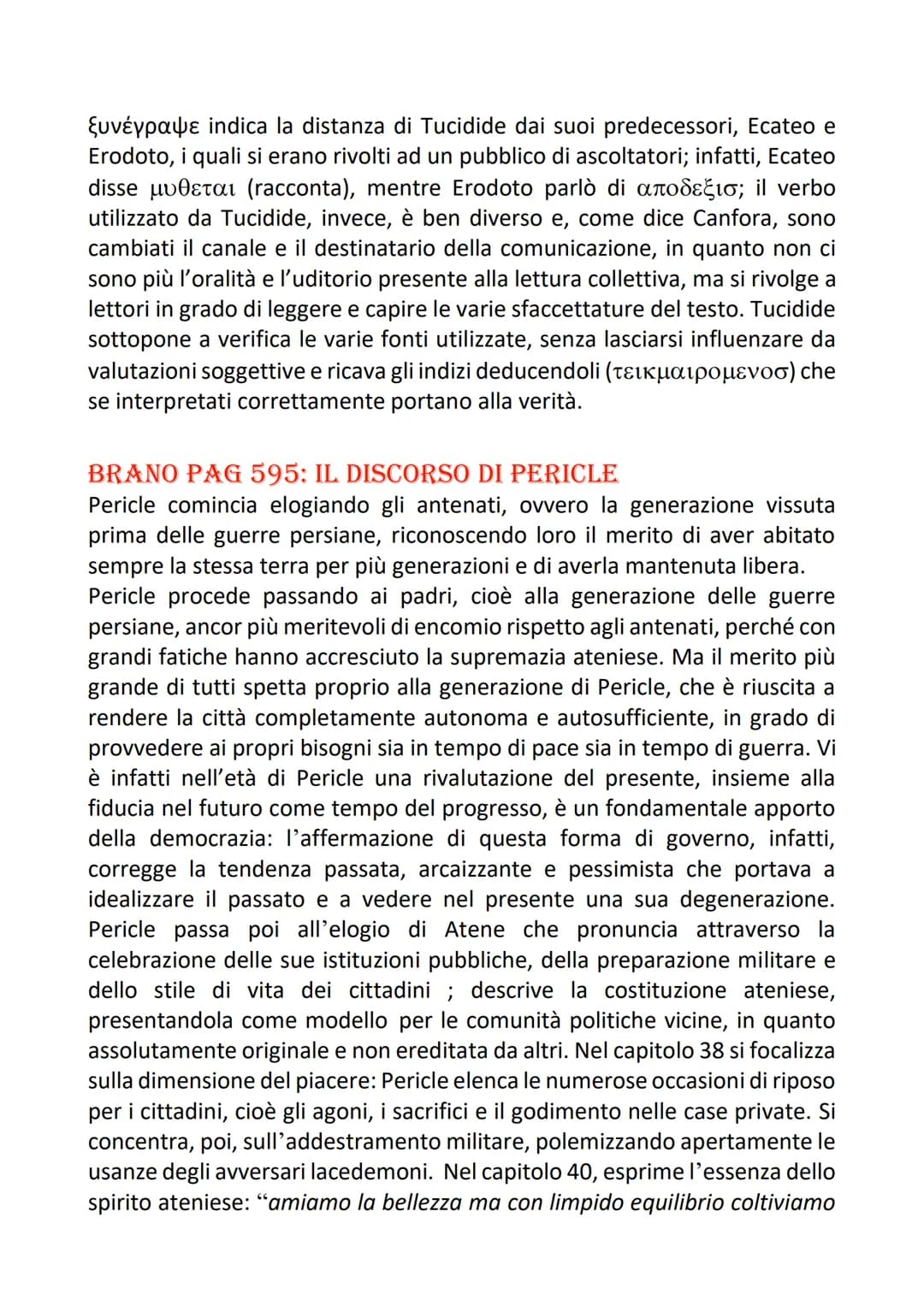 # TUCIDIDE
Tucidide è il rappresentante più illustre del genere storiografico greco, in
quanto fu il primo a scrivere la storia in un modo