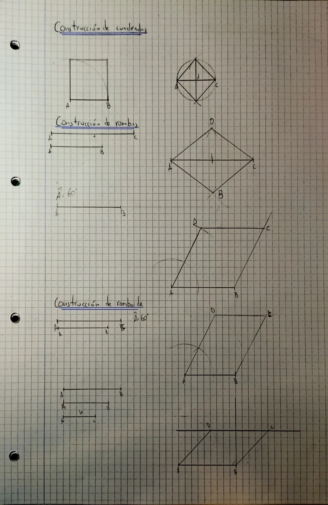 Dibujo Técnice
Recta. Sucesión de puntos indefinida que sigue ena misma dirección
Semirrecta. Recto interrumpida por uno de sus extremos