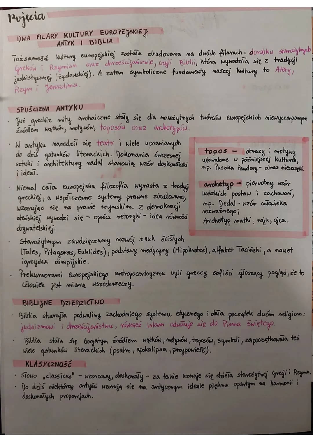 <h2>Filozofia</h2>
<p>Nazwa "antyk" wywodzi się od łacińskiego słowa "antiquus" i oznacza "dawny". Dzisiaj używamy tej nazwy do określenia