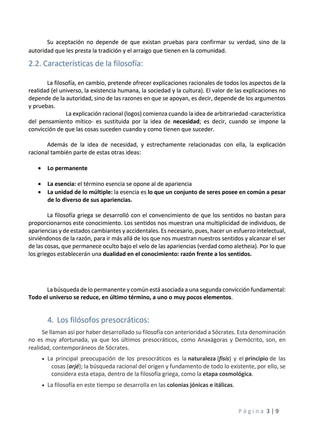 # 1. Factores que propiciaron la aparición de la filosofía:
La filosofía occidental se originó en el siglo VI a.C. en Grecia (o la Hélade,
