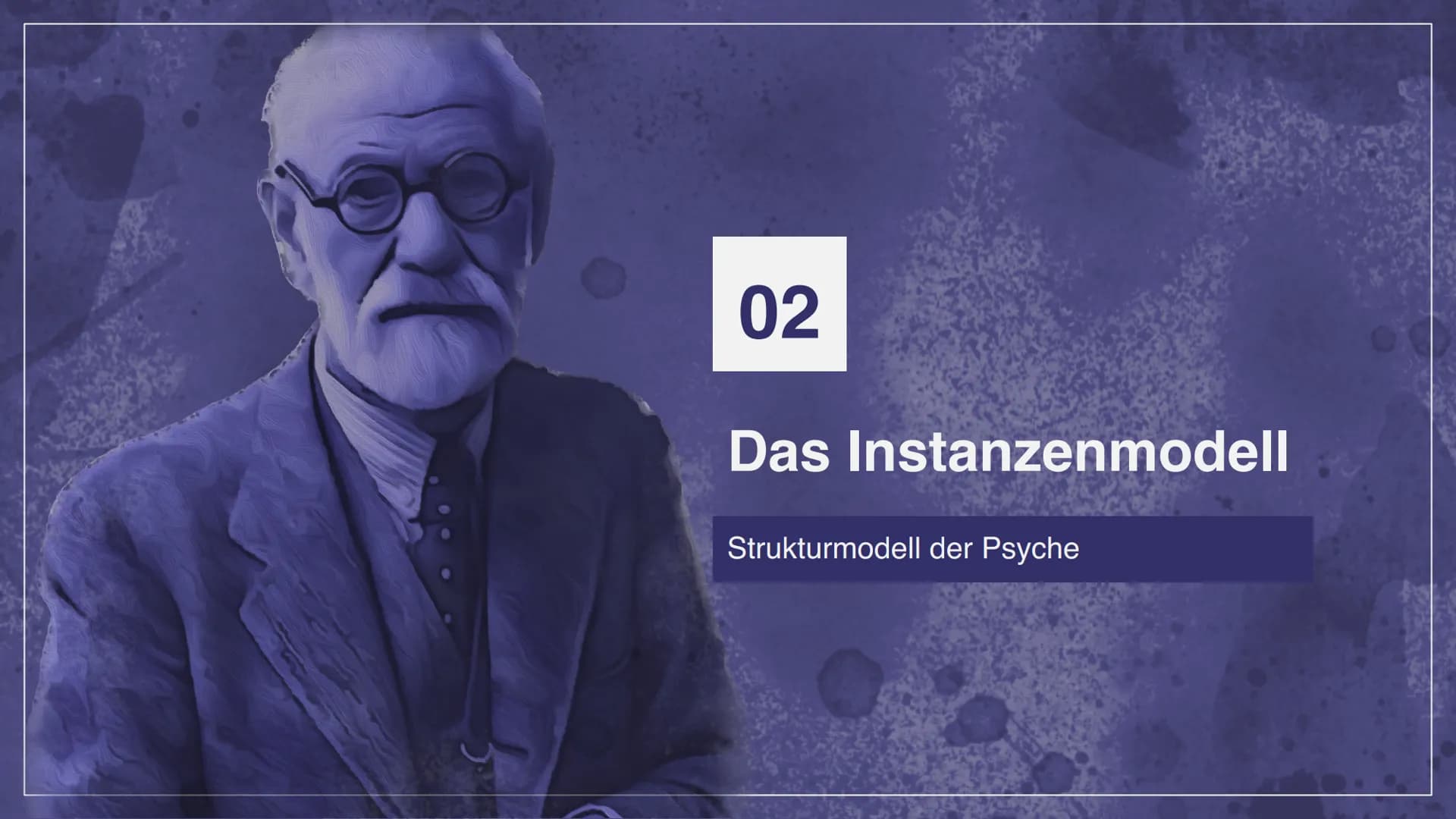# Sigmund Freud &
das Instanzenmodell
Raissa & Tessa Inhalt
01
02
03
Sigmund Freud
Das Instanzenmodell Das Es
Kurzbiografie
Strukturmod