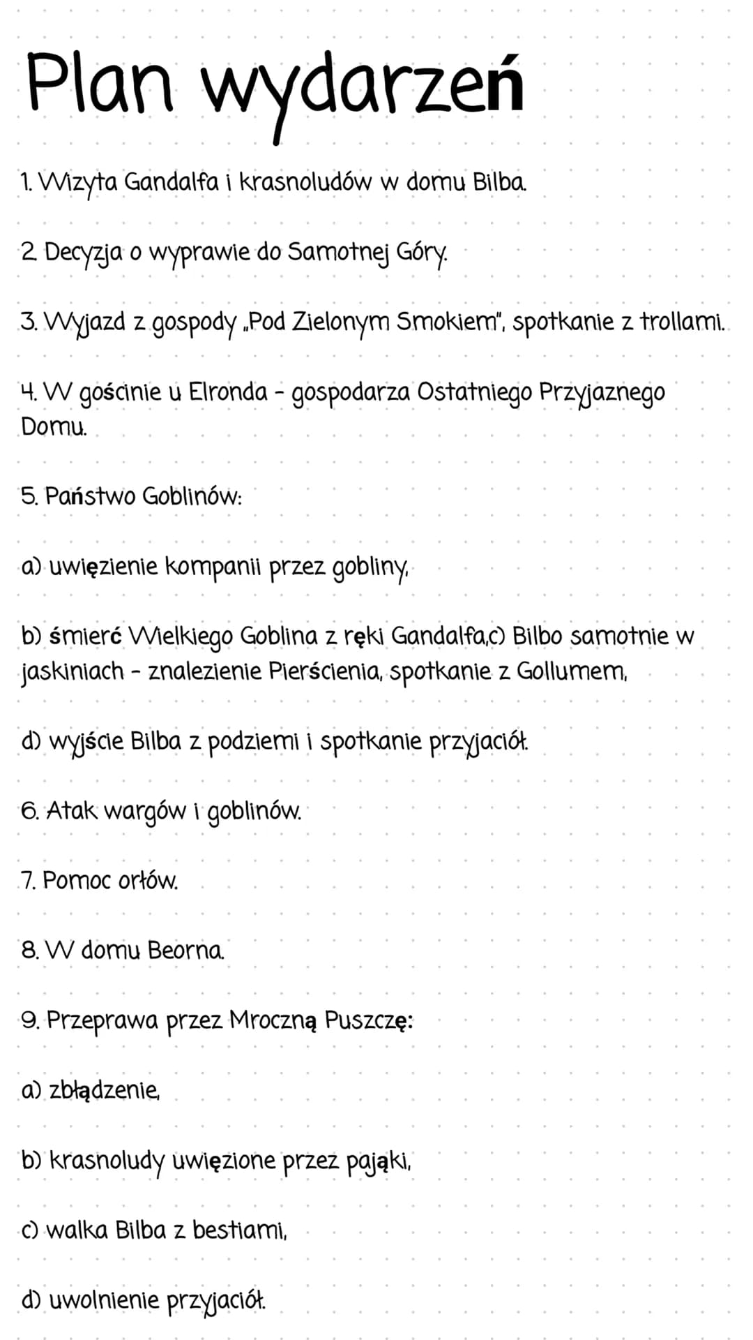# Hobbit
streszczenie
Hobbit Bilbo niespodziewanie dla samego
siebie wyrusza w podróż po skarb jako
włamywacz, czyli ktoś odpowiedzialny z