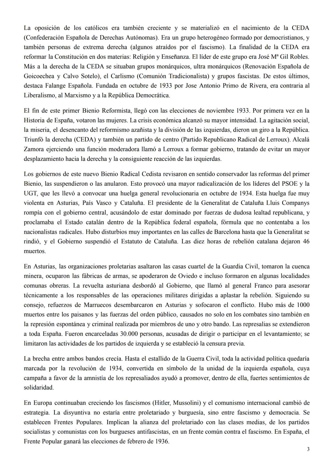 <h2>La Segunda República (1931-1936)</h2>
<p>La Segunda República (1931-1936) fue recibida con esperanza por la mayoría de la población, ya