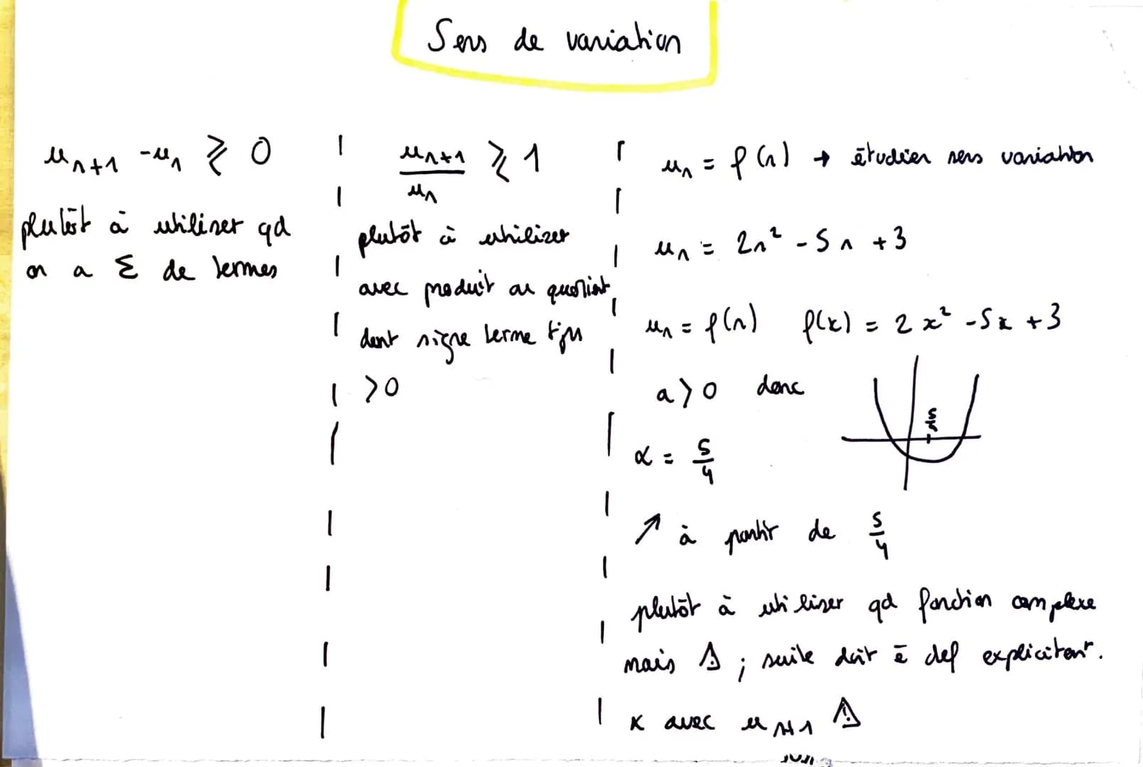 Redac° recurence
Mq $\forall$ n $\in$ N, $u_n$ = ...
Inihalisa°:
Mq prop est vraie au 1er rang, on a $u_0$ = ...
On a bien $u_0$=...
Her