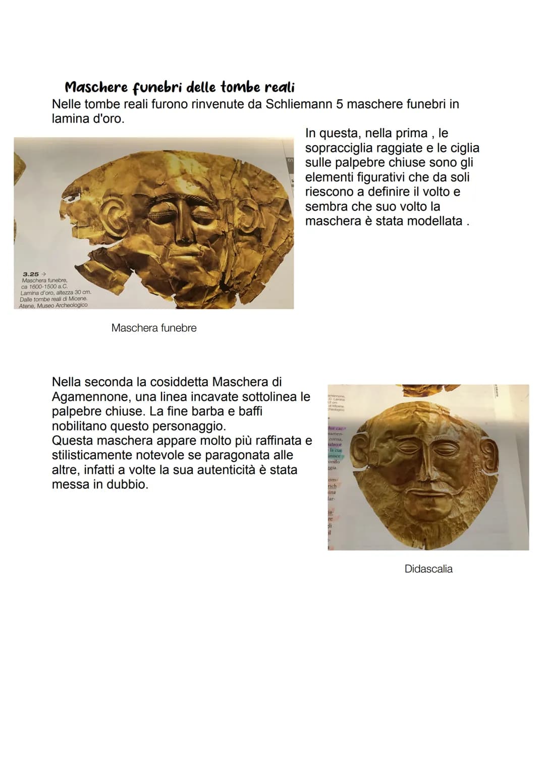 # I micenei
La civiltà Micenea fu erede diretta è naturale di quella cretese.
Per studiare questa civiltà la dividiamo in 3 periodi :
- mi