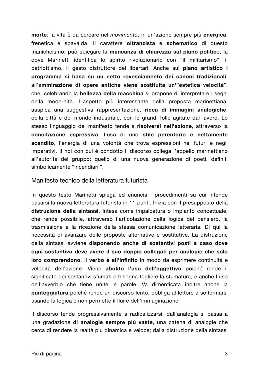 # Futurismo
Il Futurismo è un movimento artistico e culturale nato in Italia all'inizio del XX
secolo, precisamente nel 1909, con la pubbli