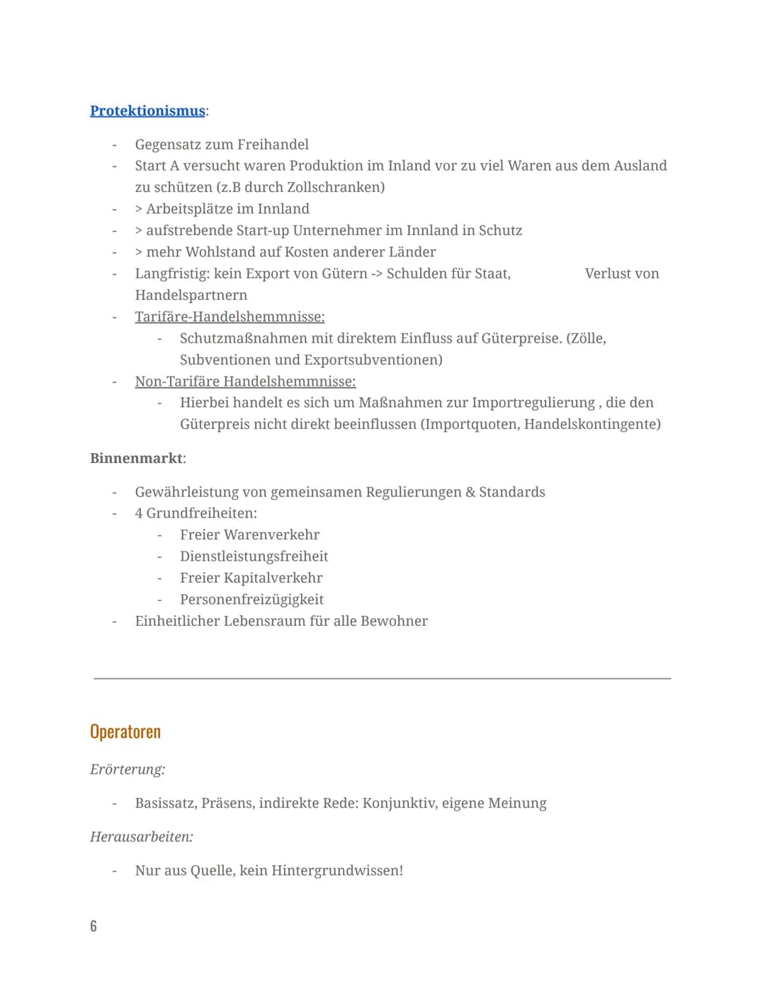 # Globalisierung
GK Klausur 12.2
Check-Liste:
* Außenhandelstheorien
* Vorteile Freihandel
* Vorteile Protektionismus
* WTO und Kr