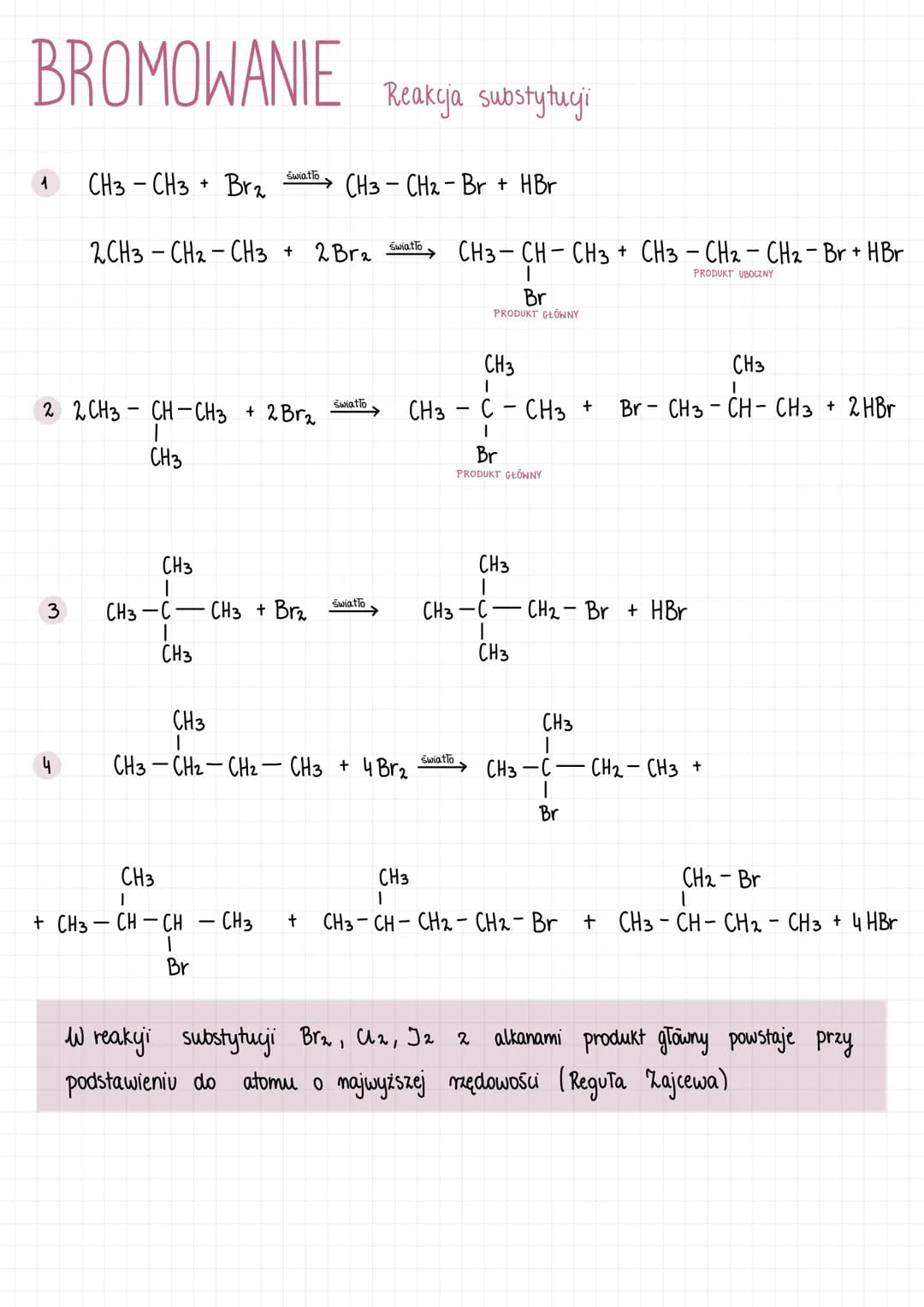 # ALKANY # ALKANY WĘGLOWODORY NASYCONE
$C_nH_{2n+2}$
1. Metan C Hy CH4
2. Etan $C_2H_6$ CH3-CH3
3. Propan $C_3H_8$ CH3-CH2-CH3
4. Butan