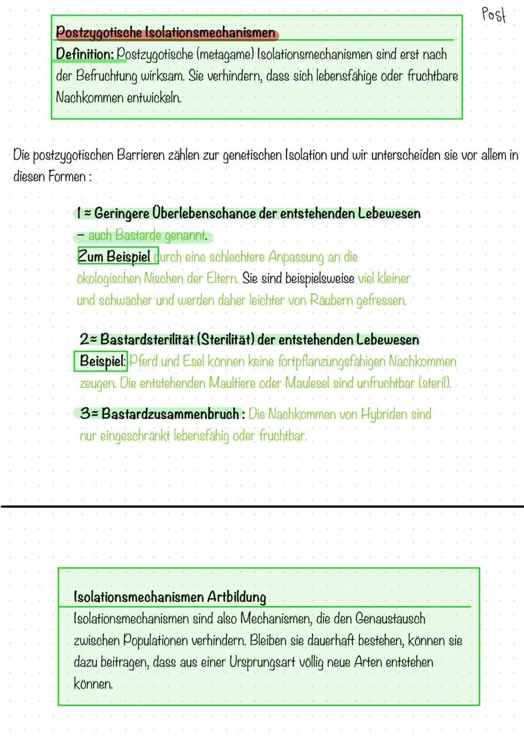 # PRÄ POSTZ YG OTISCH ISOLA TIONSMECHANISM
- Definition Isolation: Abtrennung oder Abkapselung
- Definition Isolationsmechanismen: (auch: