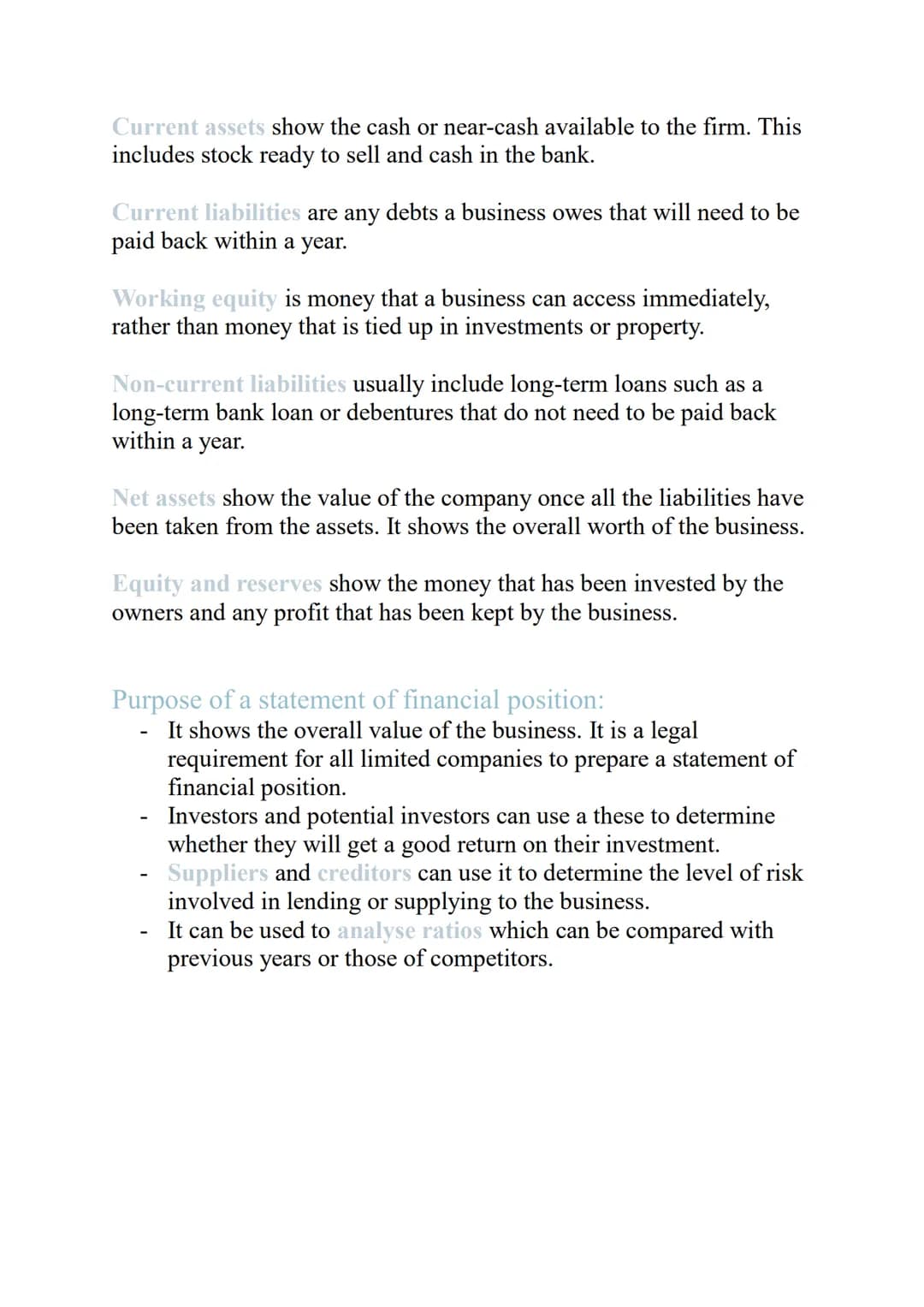 Income statements
# Financial Statements
An income statement shows the business' financial performance over
a given time period.
An income