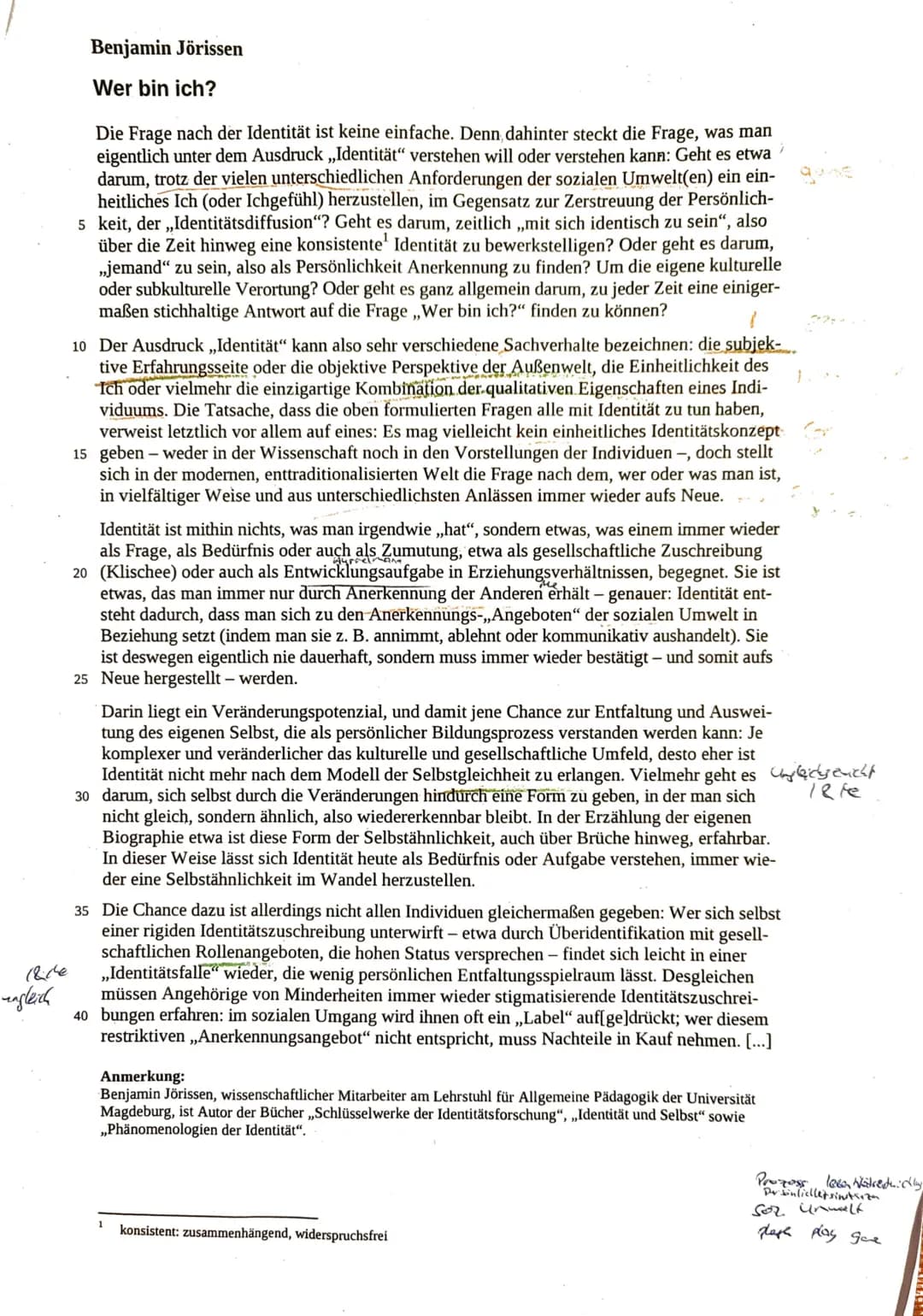 Q2 PA GK
1. Klausur
19.09.2023
Schf
Aufgabenstellung:
1. Formulieren Sie den Hauptgedanken des Textes, geben Sie den Inhalt des Textes
s