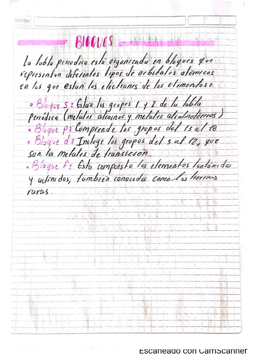 Scribe
# TRIADAS DE DÜBEREINER
• En 1829, el qurmico aleman Johann W.Döbereiner
Observa que habia grupos de tres elementos que
tenian propie
