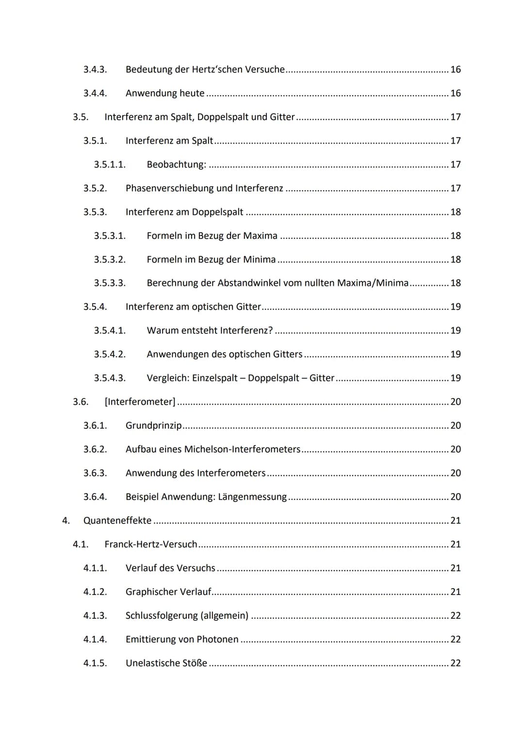 # Physik Grundkurs Lernzettel
Abitur 2025 # Inhaltsverzeichnis
1. Ladungen und elektrische Felder ........................................
