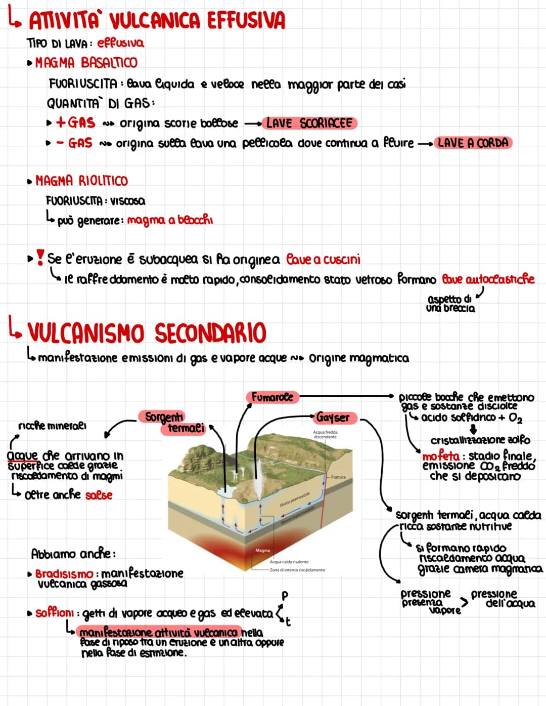 # i Vulcani
L. Un VULCANO è un'apertura naturale della crosta terrestre attraverso la quale ie magma
sale fino a riversarsı in superficie t