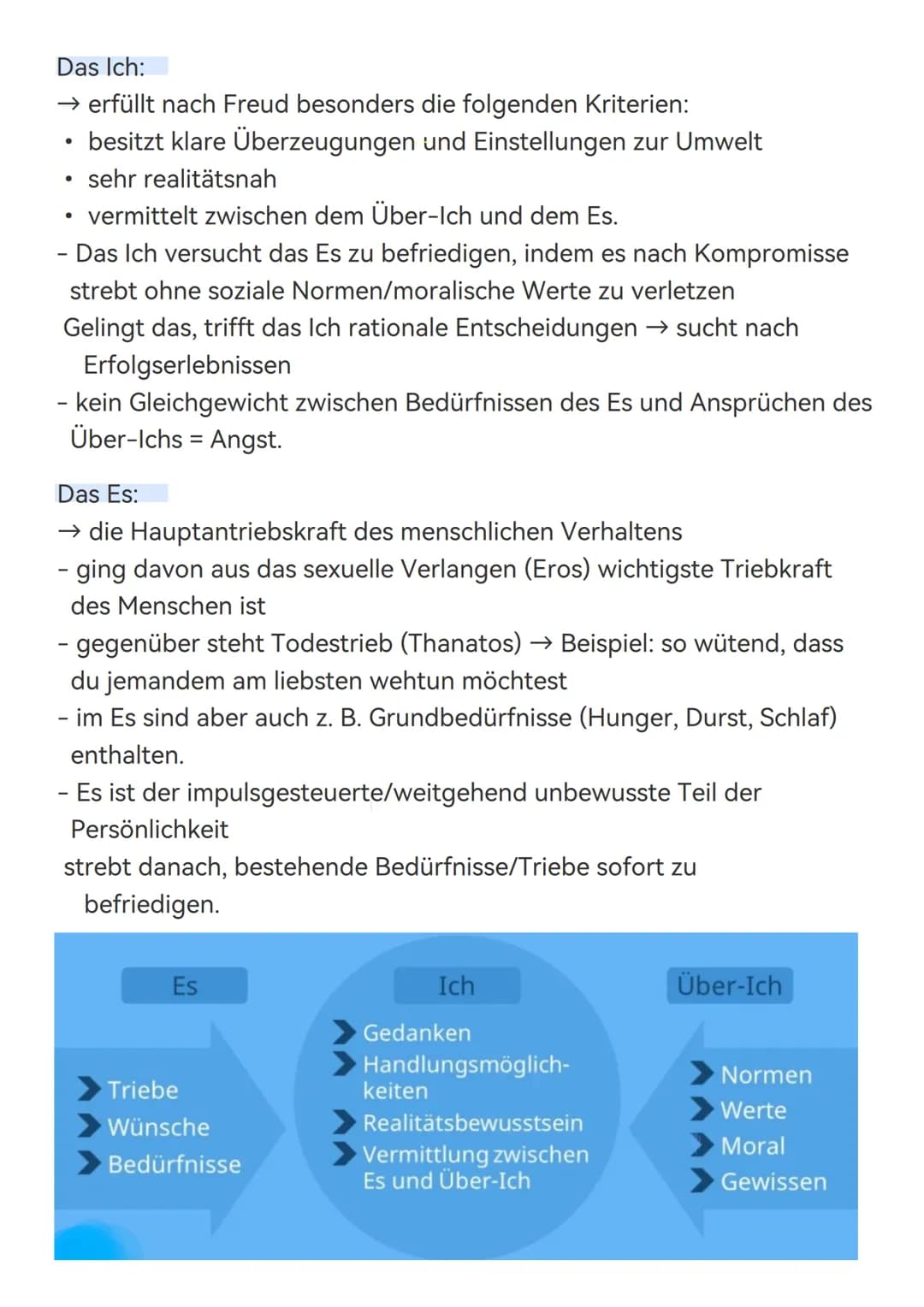 11.04.2023
2.2 Tiefenpsychologie
- tiefenpsychologische Theorien gehen davon aus, dass das
menschliche Erleben und Verhalten auf unbewusst