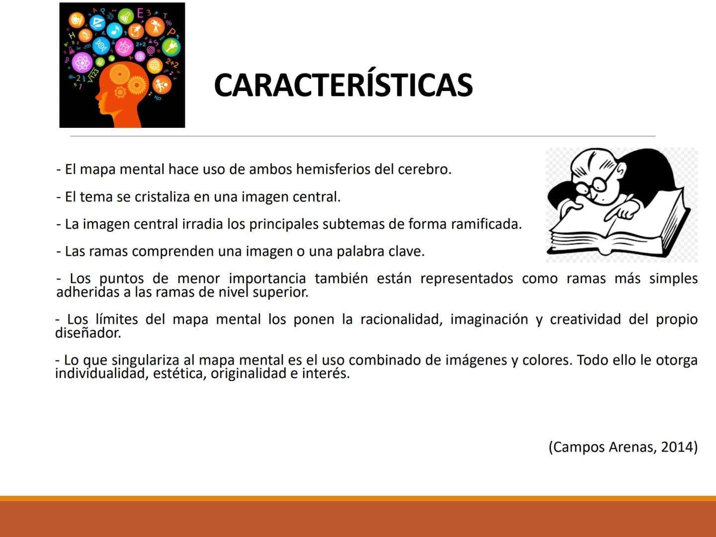 # El MAPA MENTAL # OBJETIVO DE APRENDIZAJE
Reconoce la importancia del mapa mental como una técnica
de estudio que favorece el desarrollo d