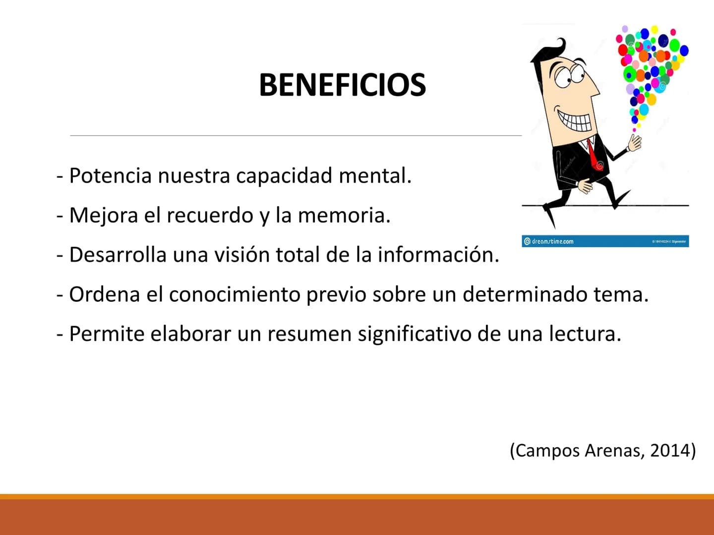 # El MAPA MENTAL # OBJETIVO DE APRENDIZAJE
Reconoce la importancia del mapa mental como una técnica
de estudio que favorece el desarrollo d