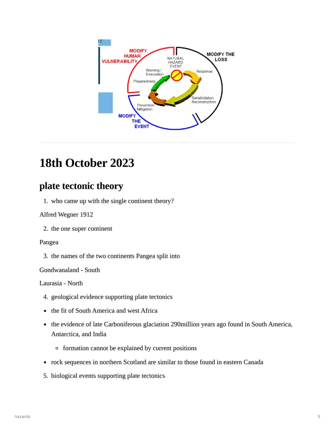 hazards
京尾拾海
次道
hazards
| | |
| :------ | :---------------- |
| subject | physical geography |
| Last edited time