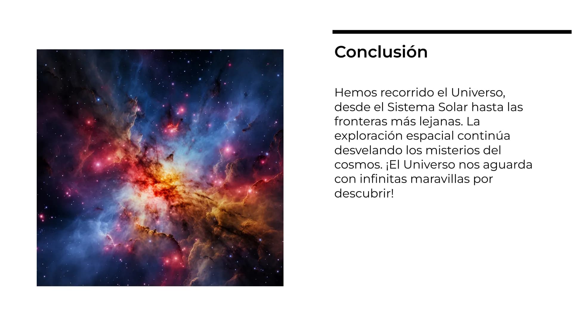 Explorando el
Universo: El Sistema
Solar y Más Allá # Introducción
Bienvenidos a la exploración del
Universo. En esta presentación,
descubr