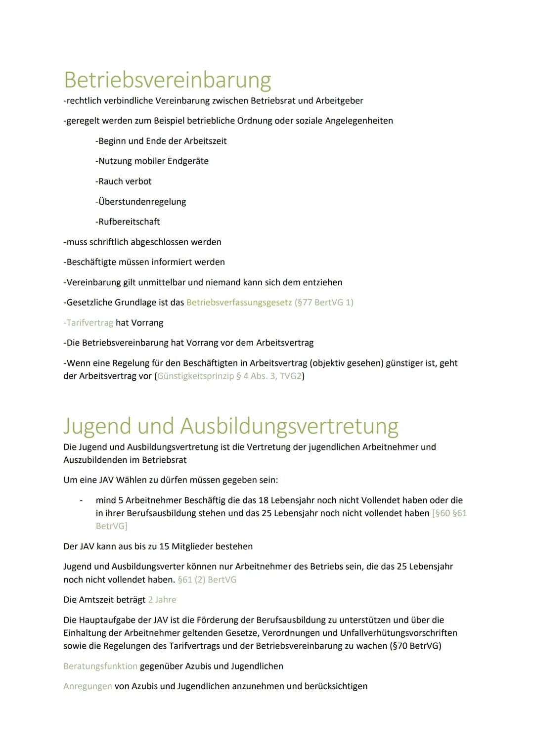 # SGW
Klausur 2
Böttcher, Maria-Isabele Inhaltsverzeichnis
Betriebsvereinbarung. ........................................................