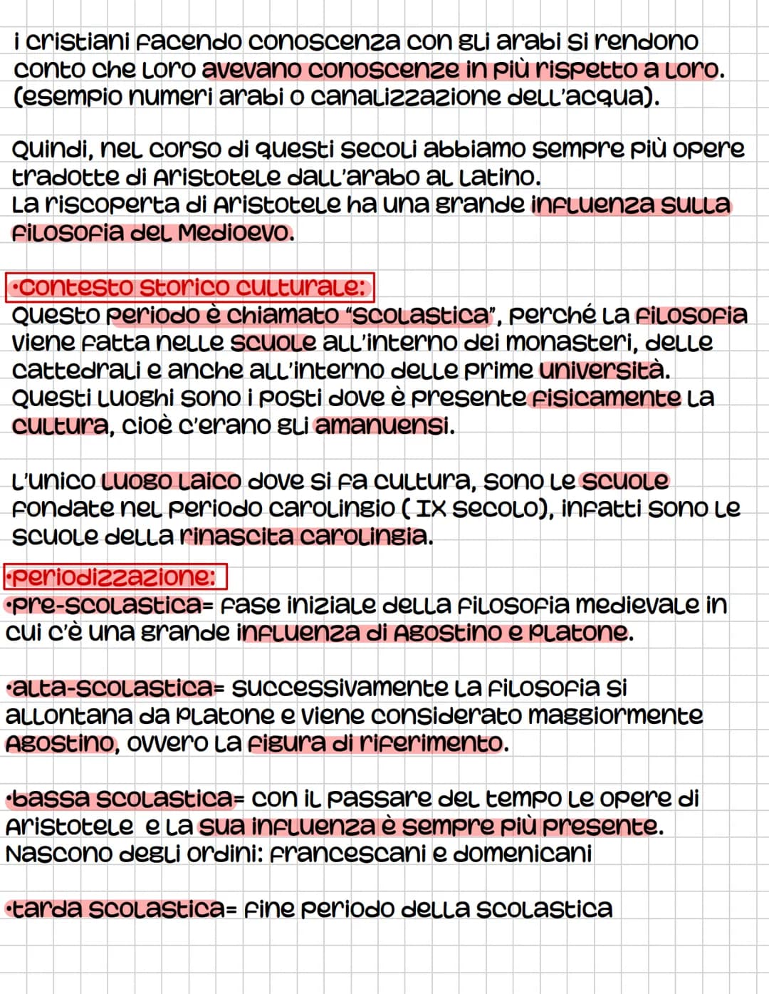 # LA SCOLASTICA
La Filosofia medievale
LA FILOSOFia medievale è COLLegata alla religione, esse sono
in relazione. c'era un dibattito tra qu