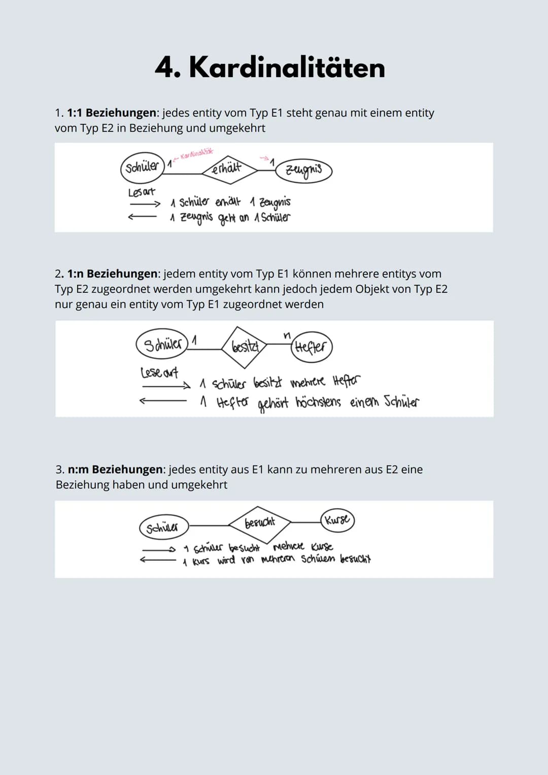 # Datenbanksysteme
ERM Modelle
Inhalt
1. Aufbau und Definition Datenbanksystem
2. Definition Entität, Entitätstyp, Schlüssel
3. ER-Modelle