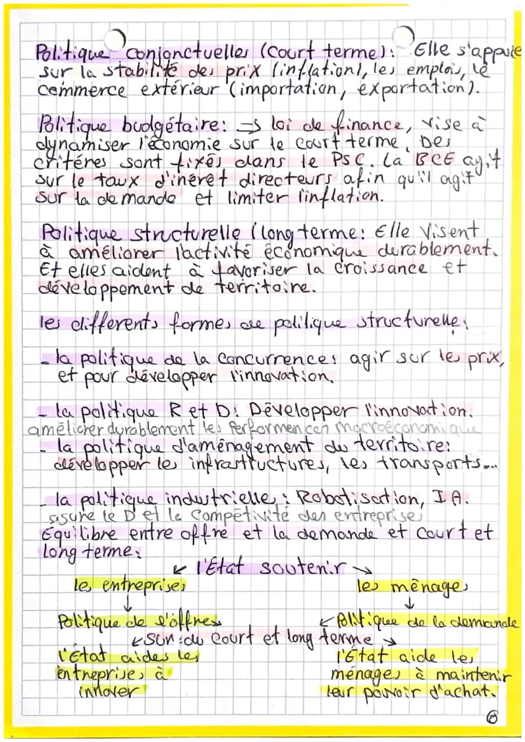 ---Économie...
Theme 6...
...Chapitres..
Les politiques économique, de
l'Etat et de l'UE
Politique de Stabilisation depenie publique eta pr