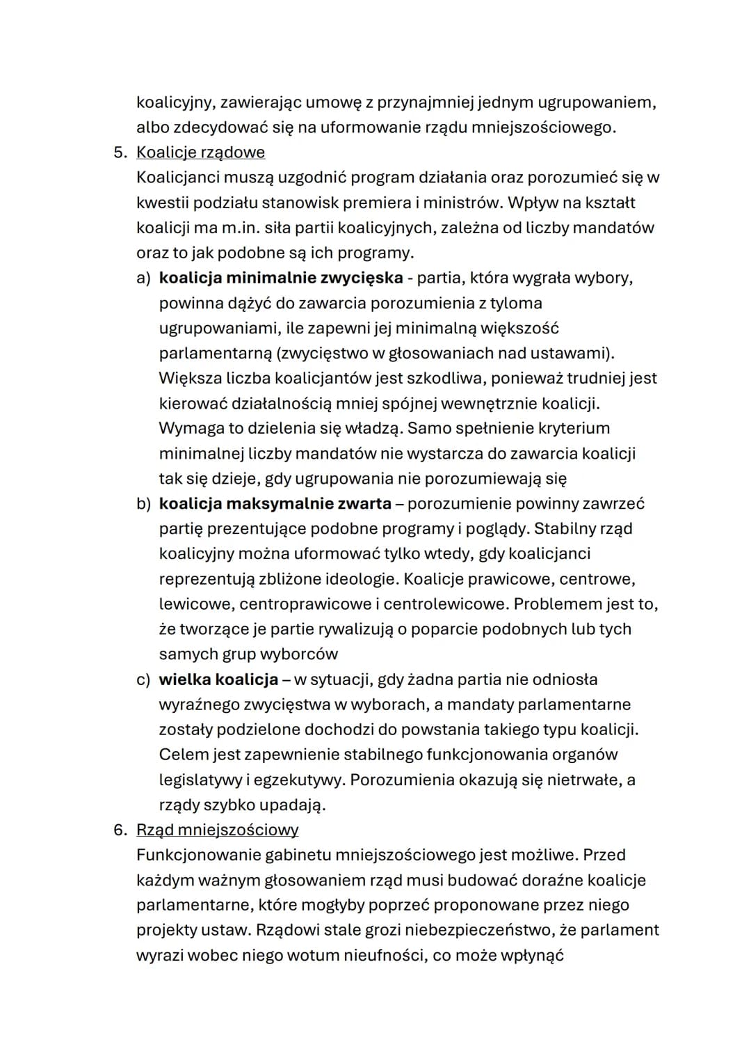 # WŁADZA WYKONAWCZA
1. Modele władzy wykonawczej
Władza wykonawcza to inaczej egzekutywa, organami są głowa
państwa i rząd. Władzę sprawu