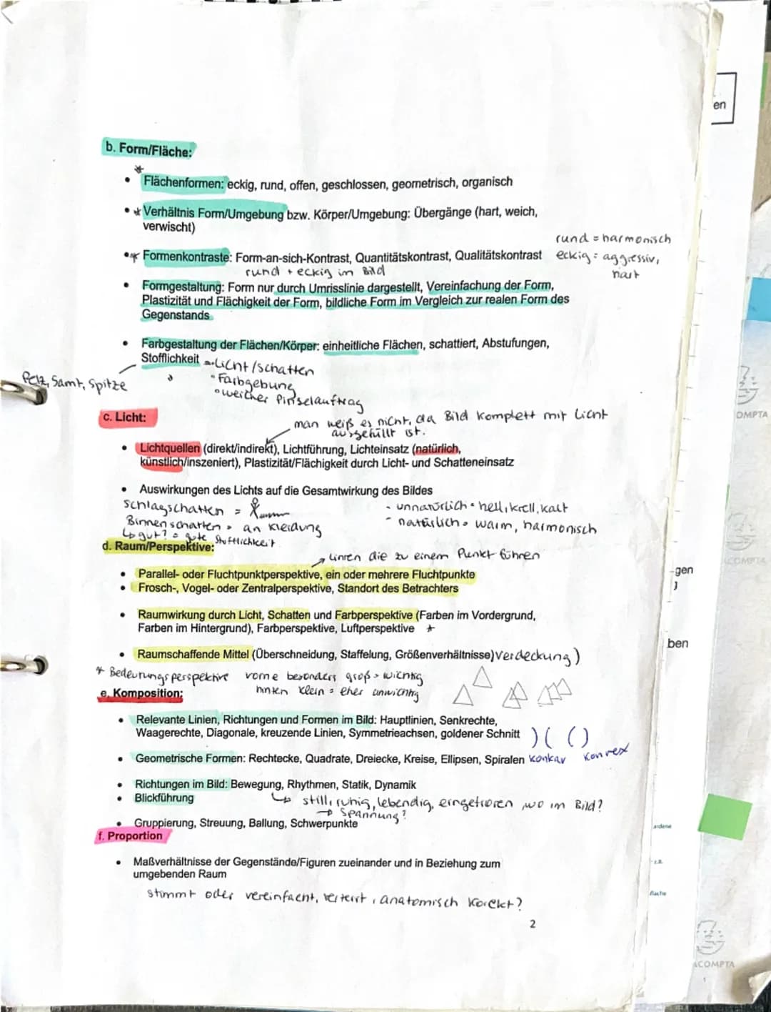 1. Allgemeine Angaben zum Bild 1) Einleitung
* Gattung (Um welches Ausdrucksmedium handelt es sich?): Grafik, Plastik, Gemälde,
Installation