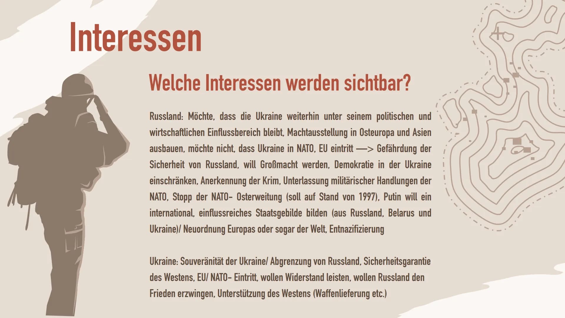 # Der Ukraine Krieg # Konfliktanalyse # Konfliktgegenstände
Was ist der Kern des Konflikts?
Der Kern des Konflikts ist die sogenannte Krim