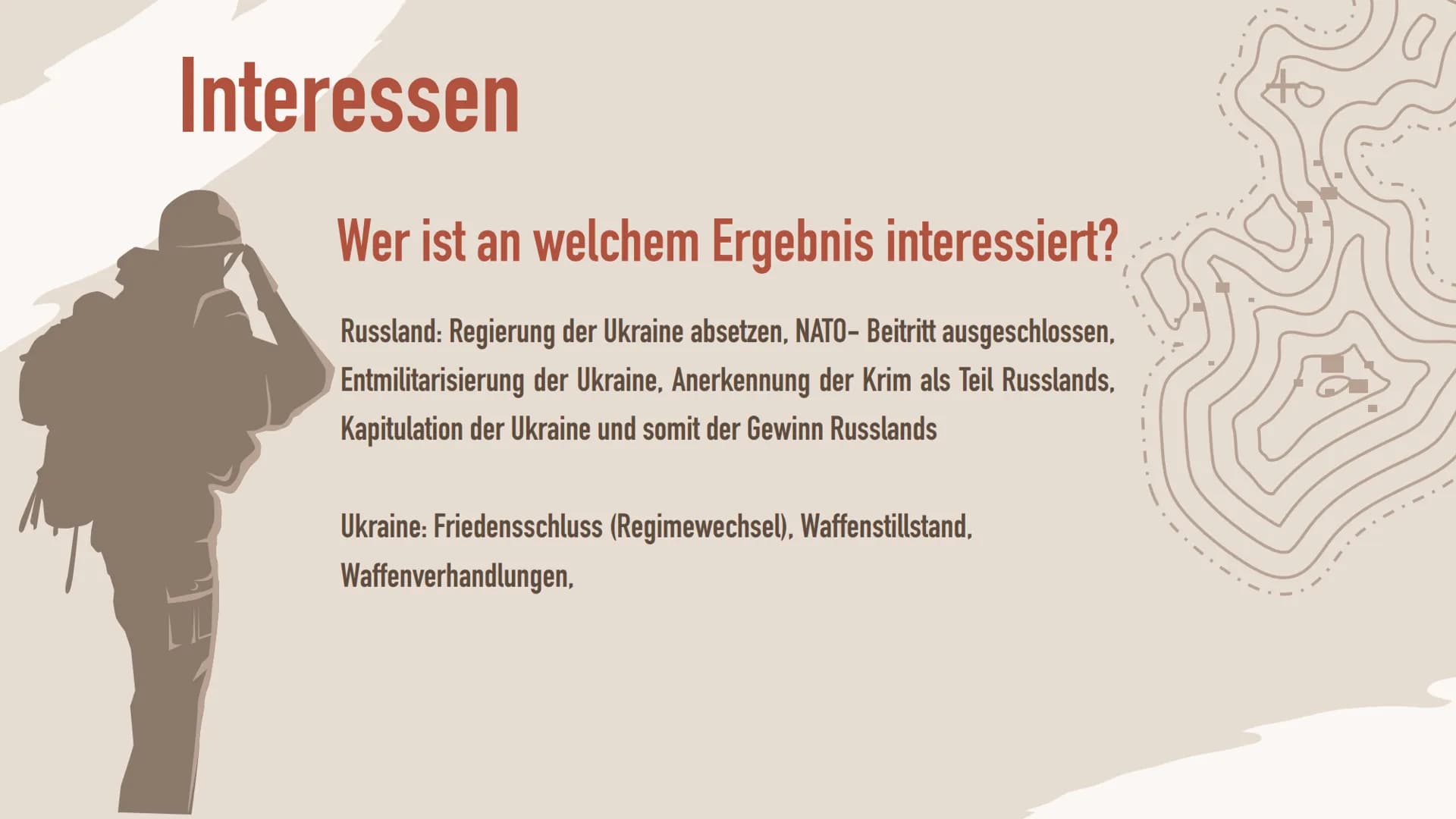 # Der Ukraine Krieg # Konfliktanalyse # Konfliktgegenstände
Was ist der Kern des Konflikts?
Der Kern des Konflikts ist die sogenannte Krim