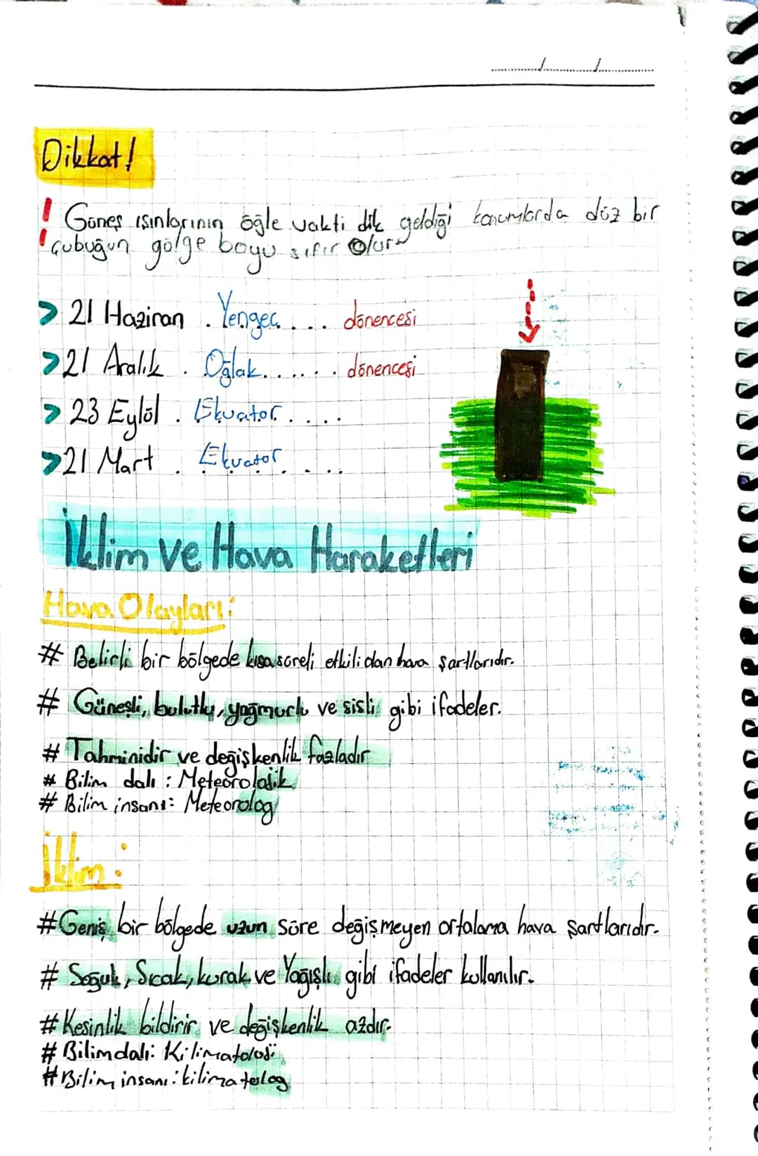 # Meusimlerin Oluşumu
Y
স
23 27
! Eksen eğikliği sayesinde aynı anda farkı yarm korekirde
Farklı mevsimler yaşanır.
! Meusimlerin oluşm