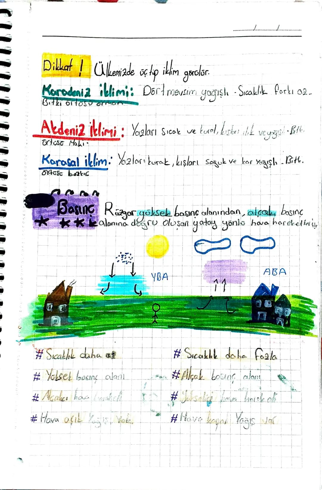 # Meusimlerin Oluşumu
Y
স
23 27
! Eksen eğikliği sayesinde aynı anda farkı yarm korekirde
Farklı mevsimler yaşanır.
! Meusimlerin oluşm