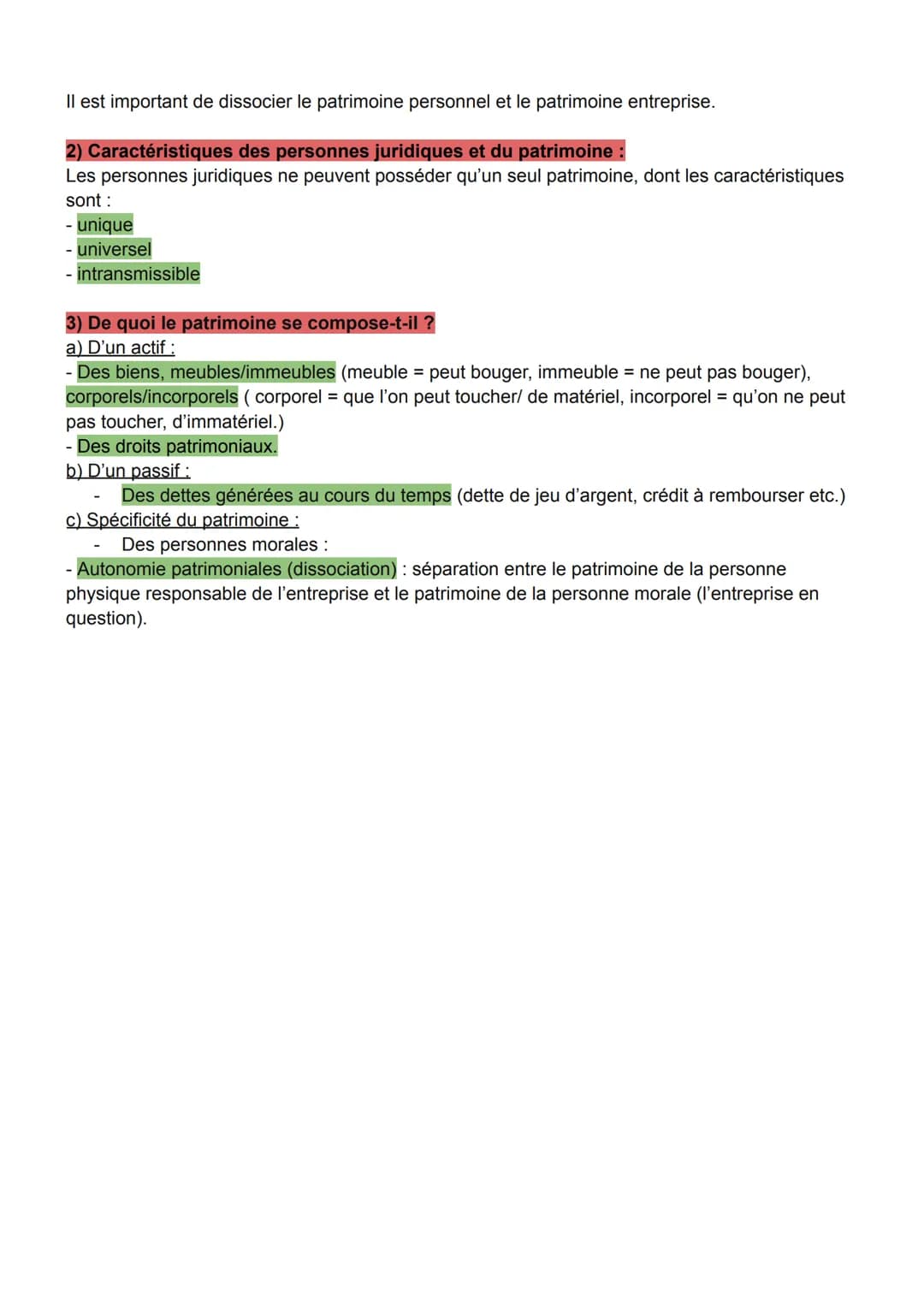 # Synthèse cours d'introduction au droit :
1: Qu'est-ce que le droit et que permet-il?
1) Principes du droit :
- Le droit peut sanctionne