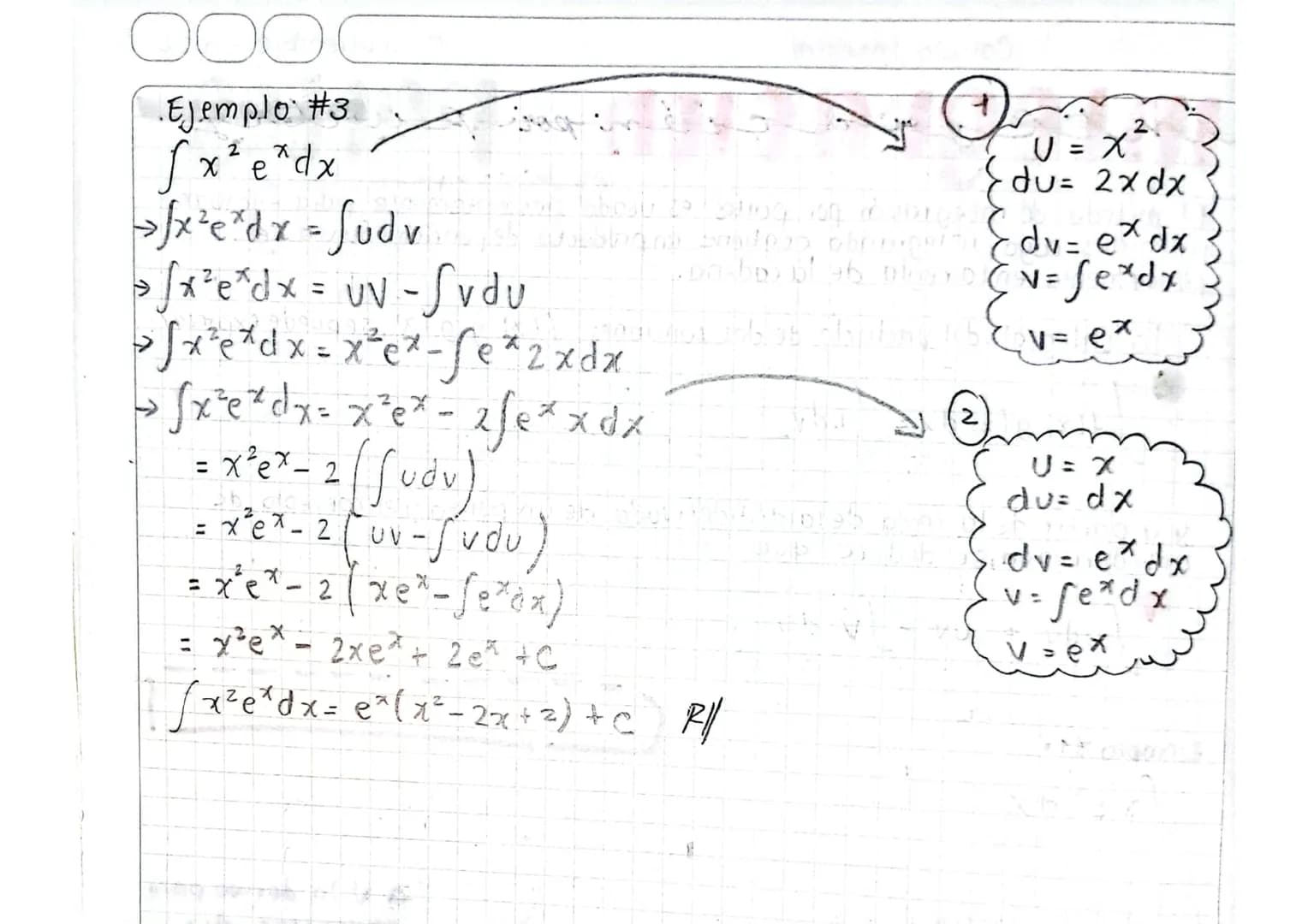 Calculo Integral
14-Septiembre - 2022
egendación por partes.
El método de integración por partes es usado frecuentemente para evaluar
integr