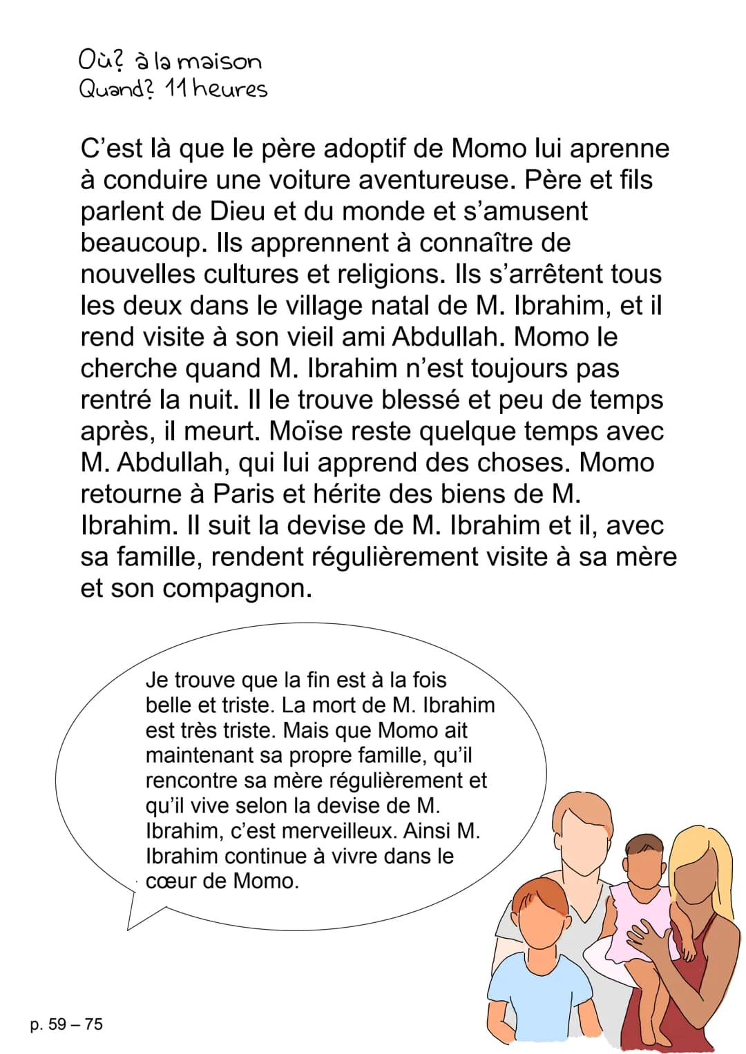 # LIVRE DE LECTURE
## Monsieur Ibrahim et les fleurs du Coran
Éric-Emmanuel Schmitt LA CONSTELLATION DES PERSONNES
invention
idéal
Popol