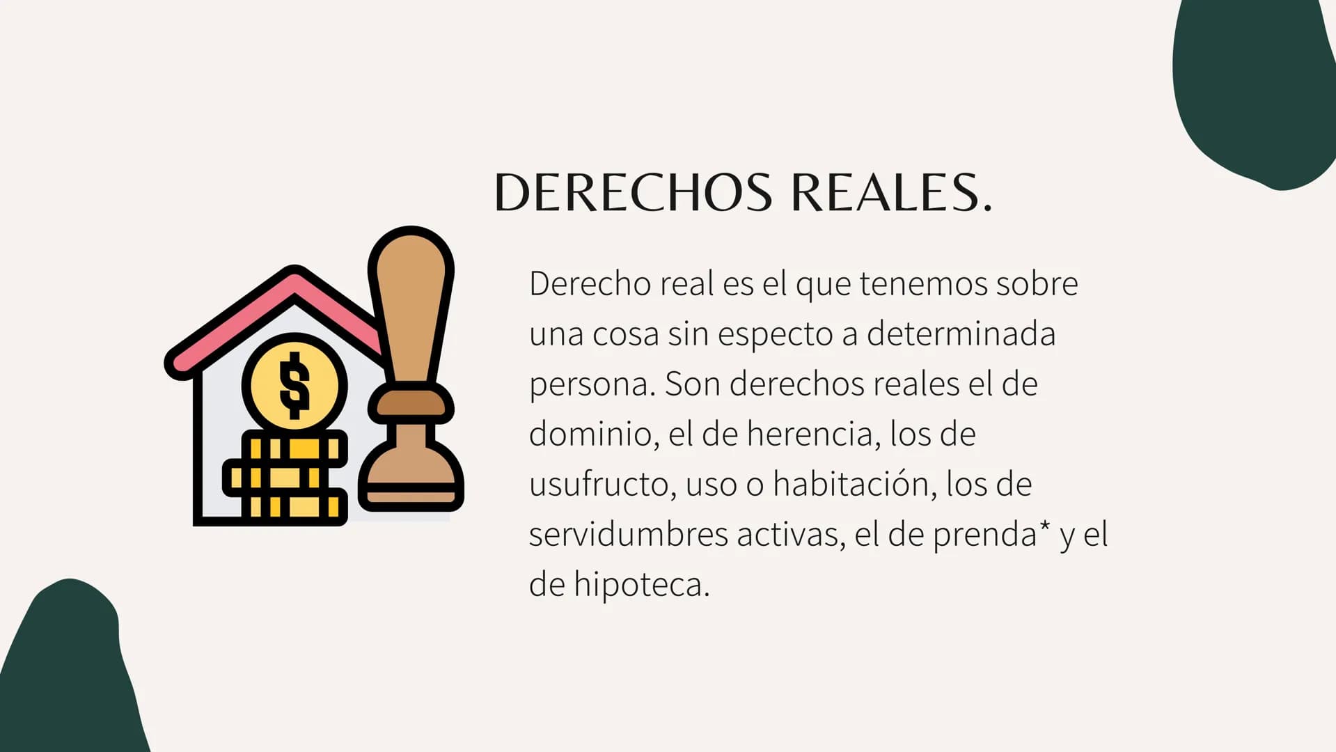 # LA TRADICION EN
# LOS DERECHOS
# REALES Y
# PERSONALES. LA
TRADICION.
La tradición es un modo de adquirir el dominio
de las cosas, y cons