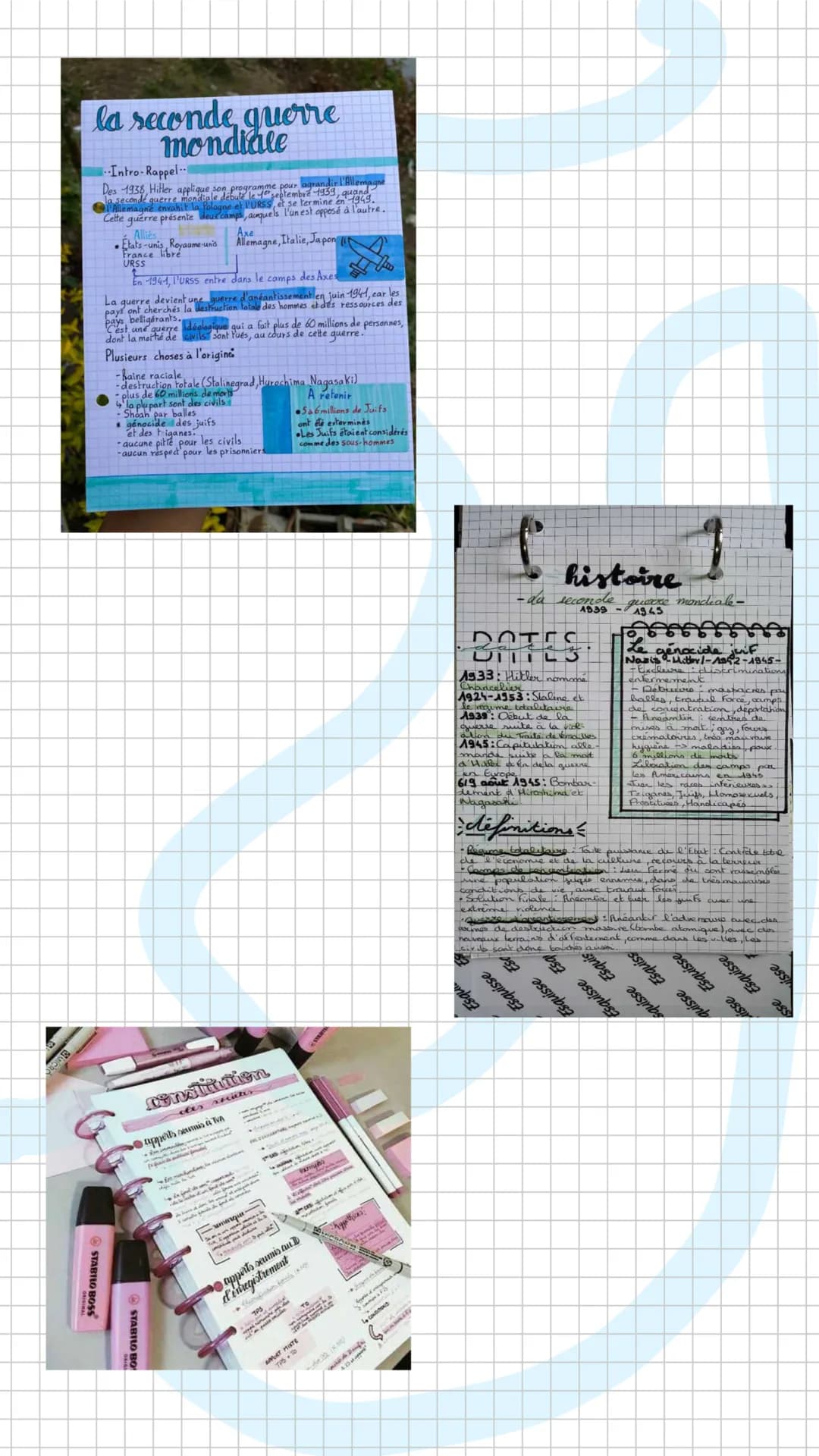# Comment
créer sa
propre fiche
de révision
_Emejo_study_ # Étape 1: Le Support
Prends de préférence
de petites feuilles de
classeur po