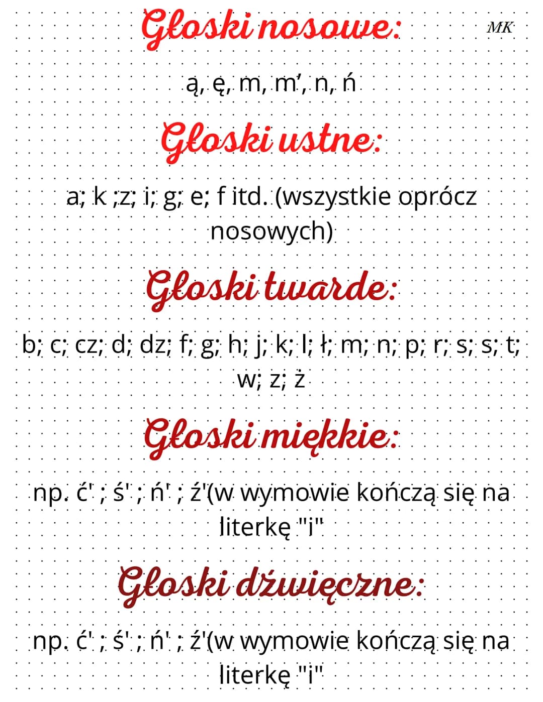 MK
# FONETYKA
Fonetyka- jeden z działów lingwistyki, zajmuje się badaniem
dźwięków mowy ludzkiej (głoski) od strony ich artykulacji.
...(w