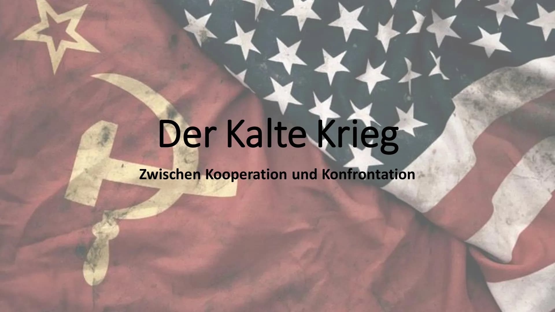 „Von Stettin an der Ostsee bis Triest an
der Adria ist ein eiserner Vorhang über
den Kontinent heruntergegangen."
- Winston Churchill - # D