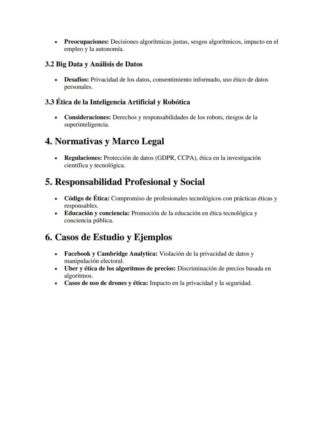 # Ética en la Tecnología
APUNTES//
1. Introducción a la Ética en la Tecnología
- Definición: Estudio de los principios morales que guían