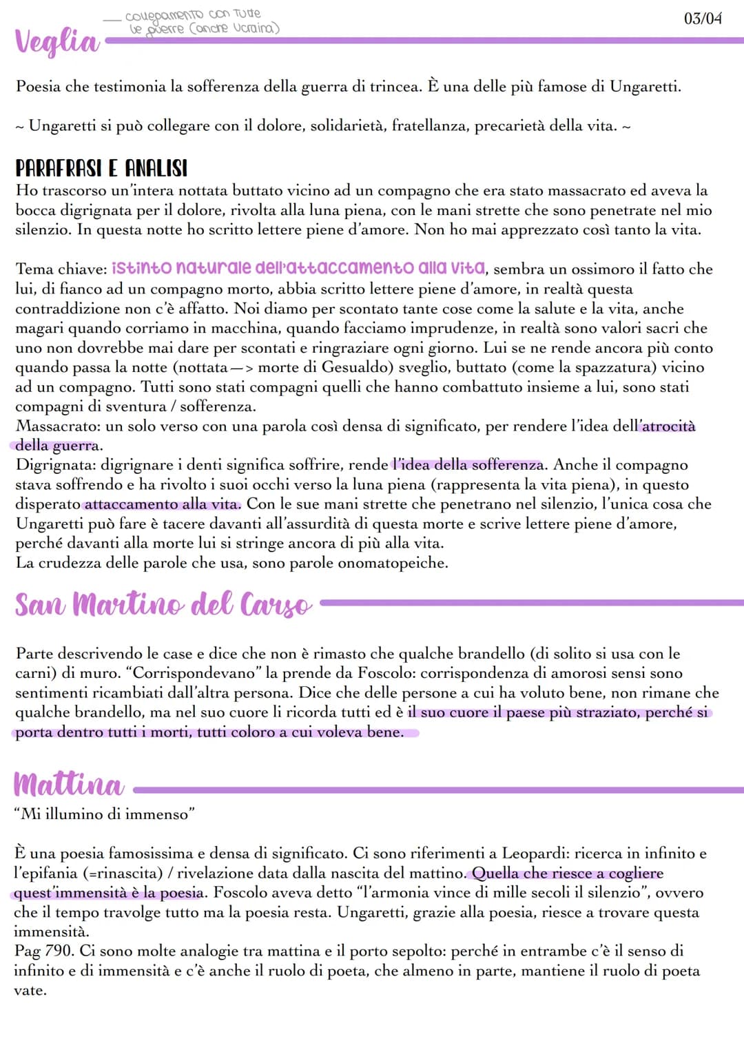 # Giuseppe Ungaretti
La sua vita è importante per capire la sua poetica.
Ungaretti è nato nel 1888 ad Alessandria d'Egitto da genitori
ita