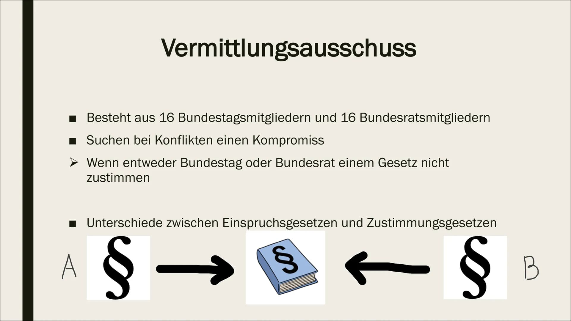 GESETZGEBUNGSPROZESS Allgemeines
- Möglich auf Landes- und Bundesebene
- Erfordert Mitwirkung bestimmter
Verfassungsorgane
> Verfassungsorg
