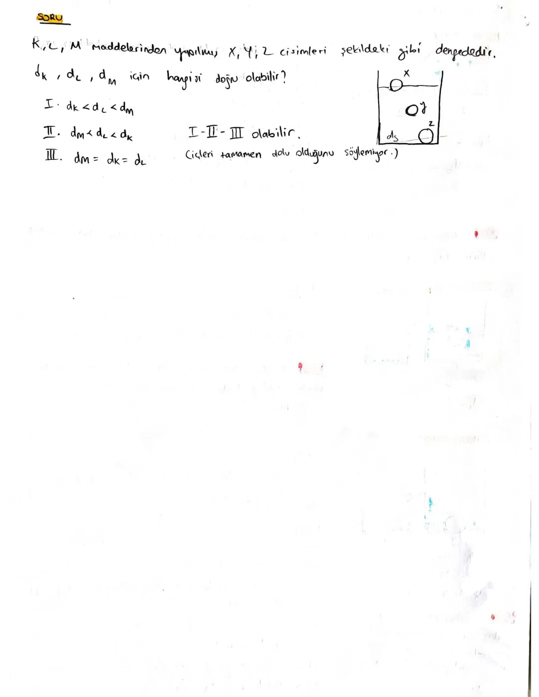 PE=F
A
F=P.S→Basınç kuweti
* Kaldırma kuvveti akışkan tarafından cisme uygulanan basınç kuvvetinden forklıdır.
F=h.d.gs
Vp=h.S Fx=VB.d.g
1In