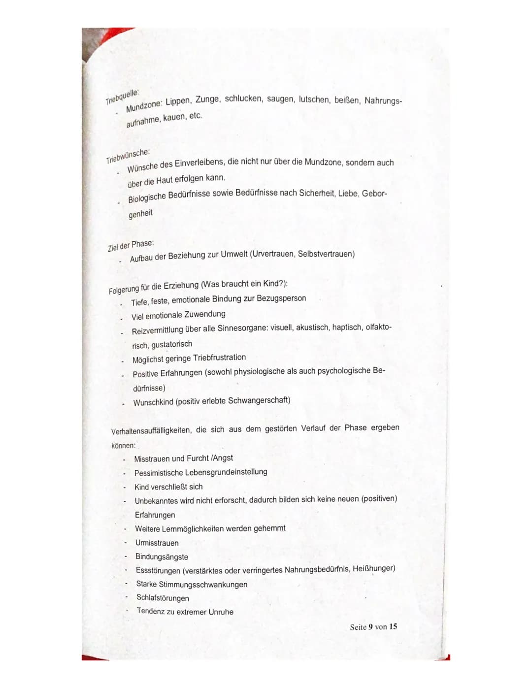 # Abitur
Die psychoanalytische Theorie - Zusammenfassung
1. Grundannahmen der Psychoanalytischen Theorie
2. Instanzenmodell
3. Abwehrmecha