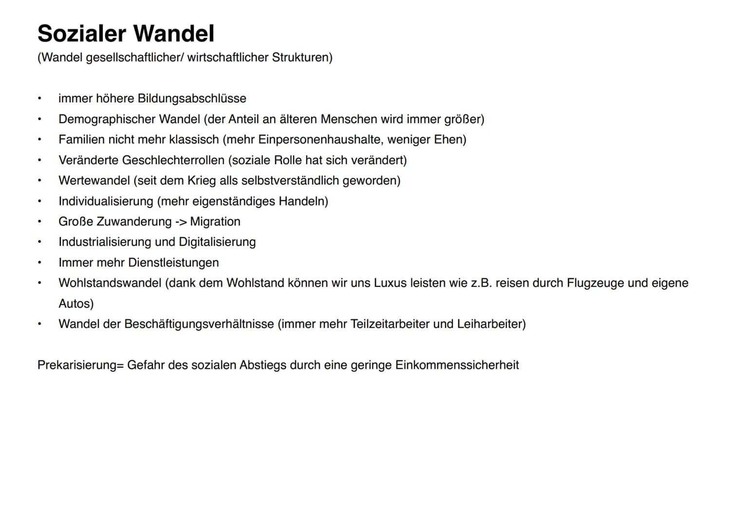 # Soziale Ungleichheit
Übersicht:
- Auswirkungen
- Dimensionen/ Indikatoren
- Lorenzkurve
- Sozialer Wandel
- Modelle
- Sozialstaat
- Gerec