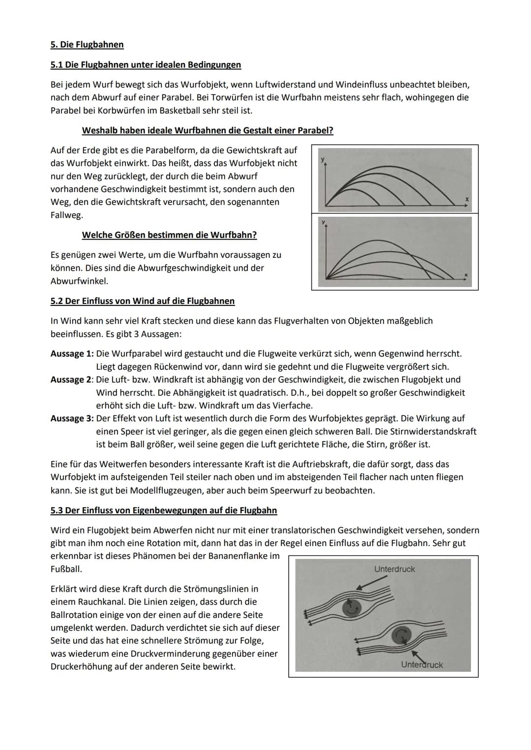 # Werfen
Fast alle Würfe im Sport können in 3 Grundformen unterteilt werden. Diese sind Schlagwürfe, Drehwürfe
und Druckwürfe. Dabei gibt e